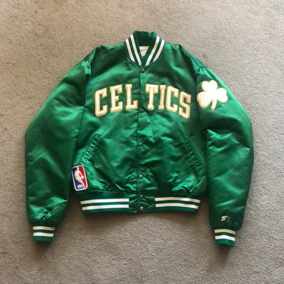STARTER Jackets & Coats Vintage Boston Celtics Starter Jacket